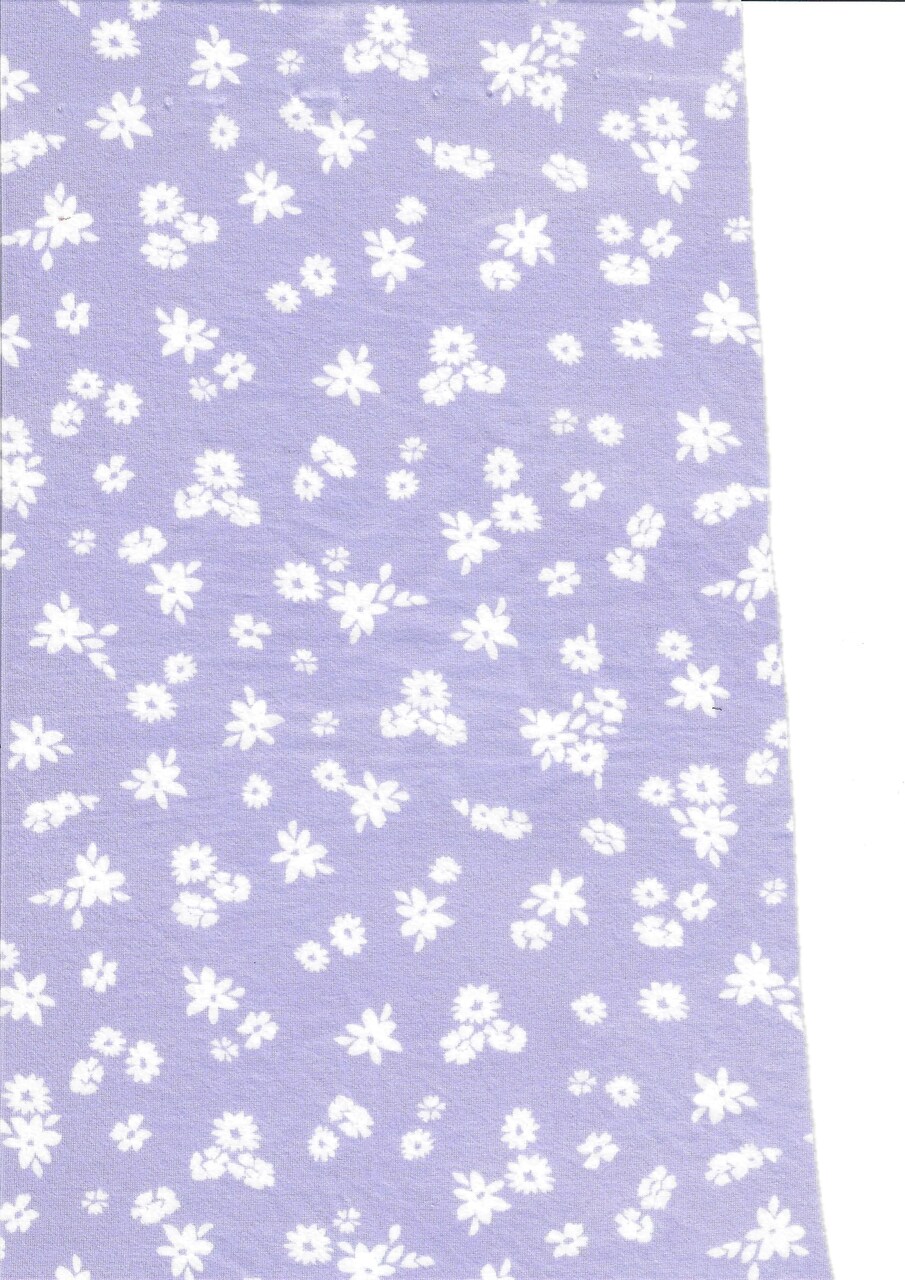 1 Yard DTY Brushed Ditsy Floral Print Fabric Soft Stretch Lightweight 58/60" Wide
